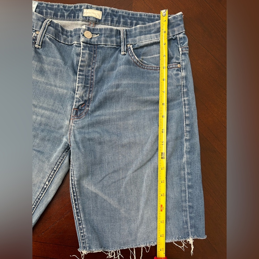 MOTHER Light Blue Denim Shorts - Picture 10 of 10
